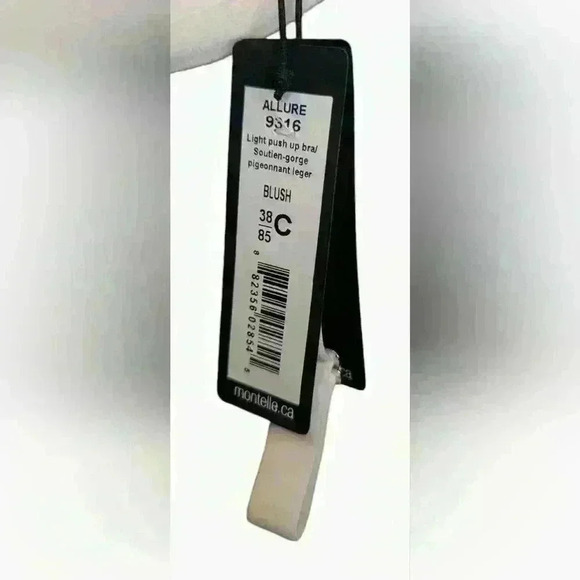 Montelle Intimates Allure Pushup Bra 38C Blush - Picture 6 of 6